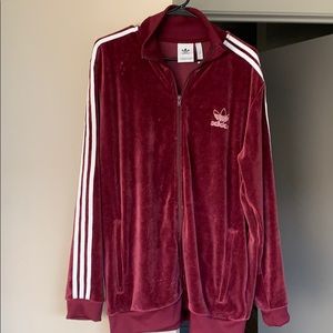 Adidas Velour Track Top